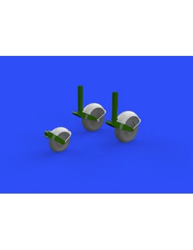 Meteor F.8 wheels for Airfix, 1/48 - Eduard Accessories 648272
