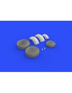 Meteor F.8 wheels for Airfix, 1/48 - Eduard Accessories 648272 2
