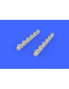 MC.202 exhaust stacks for Eduard/Hasegaw, 1/48 - Eduard Accessories...