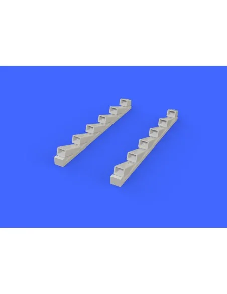 MC.202 exhaust stacks for Eduard/Hasegaw, 1/48 - Eduard Accessories...