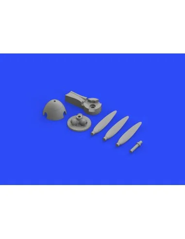 Bf 109F propeller EARLY for Eduard, 1/48 - Eduard Accessories 648289