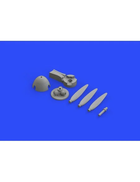 Bf 109F propeller EARLY for Eduard, 1/48 - Eduard Accessories 648289