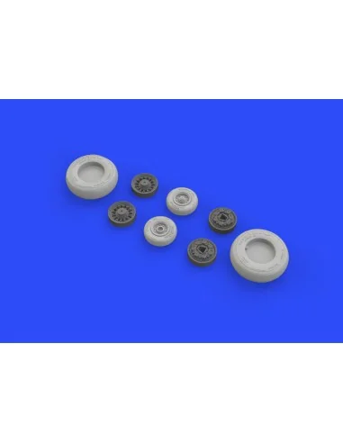F-14A wheels for Tamiya, 1/48 - Eduard Accessories 648290