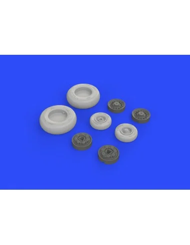 F-14A wheels for Tamiya, 1/48 - Eduard Accessories 648290