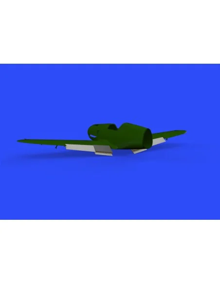 Bf 109F landing flaps for Eduard, 1/48 - Eduard Accessories 648291