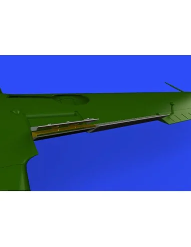 Bf 109F landing flaps for Eduard, 1/48 - Eduard Accessories 648291