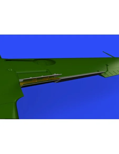 Bf 109F landing flaps for Eduard, 1/48 - Eduard Accessories 648291