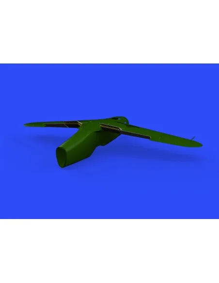 Bf 109F landing flaps for Eduard, 1/48 - Eduard Accessories 648291