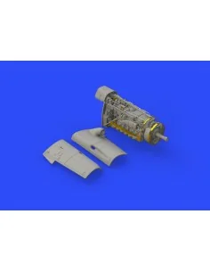 Bf 109F engine & fuselage guns f.Eduard, 1/48 - Eduard Accessories ...