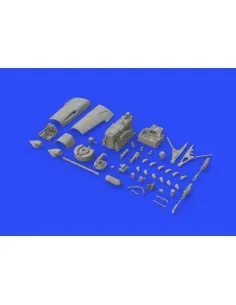 Bf 109F engine & fuselage guns f.Eduard, 1/48 - Eduard Accessories ... 2