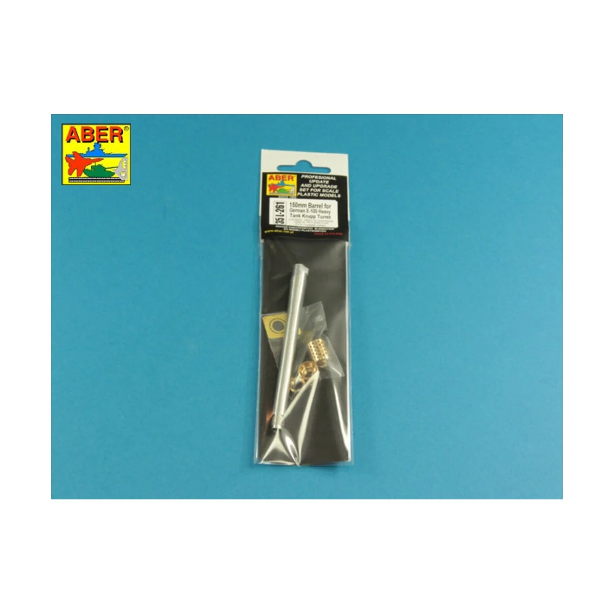 150mm Barrel with muzzle brake for German E-100 Heavy Tank Krupp Tu...