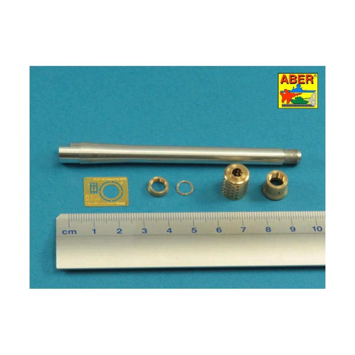 150mm Barrel with muzzle brake for German E-100 Heavy Tank Krupp Tu...