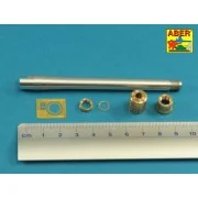 150mm Barrel with muzzle brake for German E-100 Heavy Tank Krupp Tu...