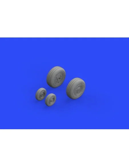 F-4J wheels for Zoukei Mura, 1/48 - Eduard Accessories 648313