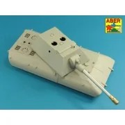 150mm Barrel with muzzle brake for German E-100 Heavy Tank Krupp Tu...