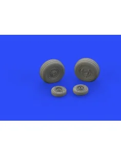 F-4J wheels for Zoukei Mura, 1/48 - Eduard Accessories 648313 2