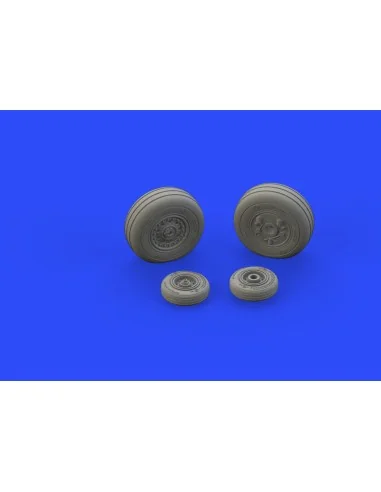 F-4J wheels for Zoukei Mura, 1/48 - Eduard Accessories 648313