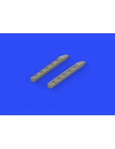 Ki-61-Id exhaust stacks for Tamiya, 1/48 - Eduard Accessories 648316