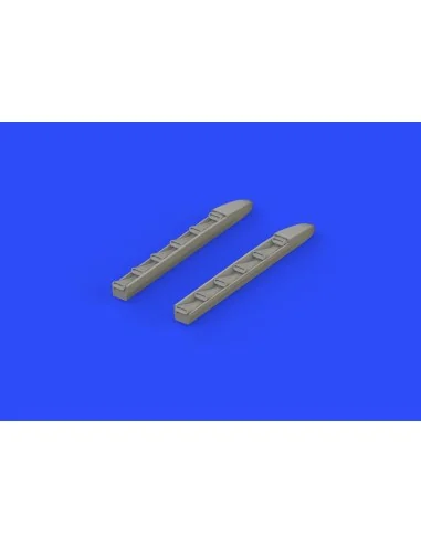 Ki-61-Id exhaust stacks for Tamiya, 1/48 - Eduard Accessories 648316