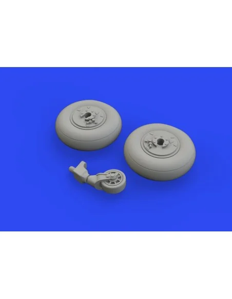 Ki-61-Id wheels for Tamiya, 1/48 - Eduard Accessories 648317