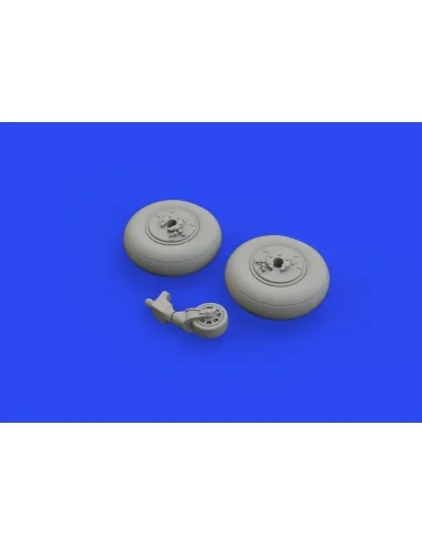 Ki-61-Id wheels for Tamiya, 1/48 - Eduard Accessories 648317
