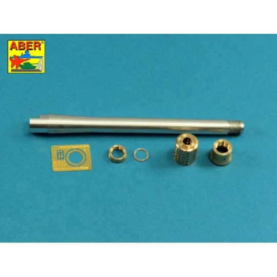 150mm Barrel with muzzle brake for German E-100 Heavy Tank Krupp Tu...