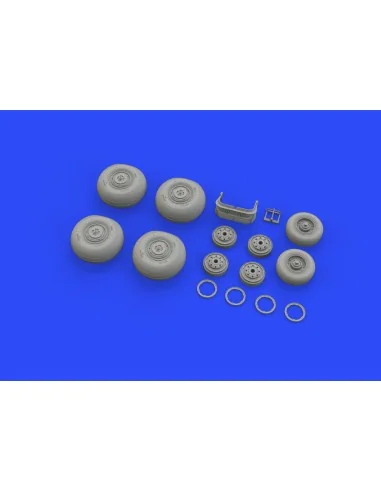 SU-34 wheels for Hobby Boss, 1/48 - Eduard Accessories 648326