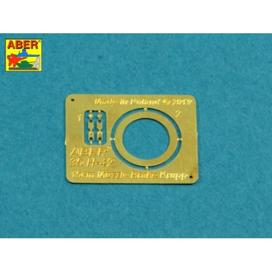 150mm Barrel with muzzle brake for German E-100 Heavy Tank Krupp Tu...