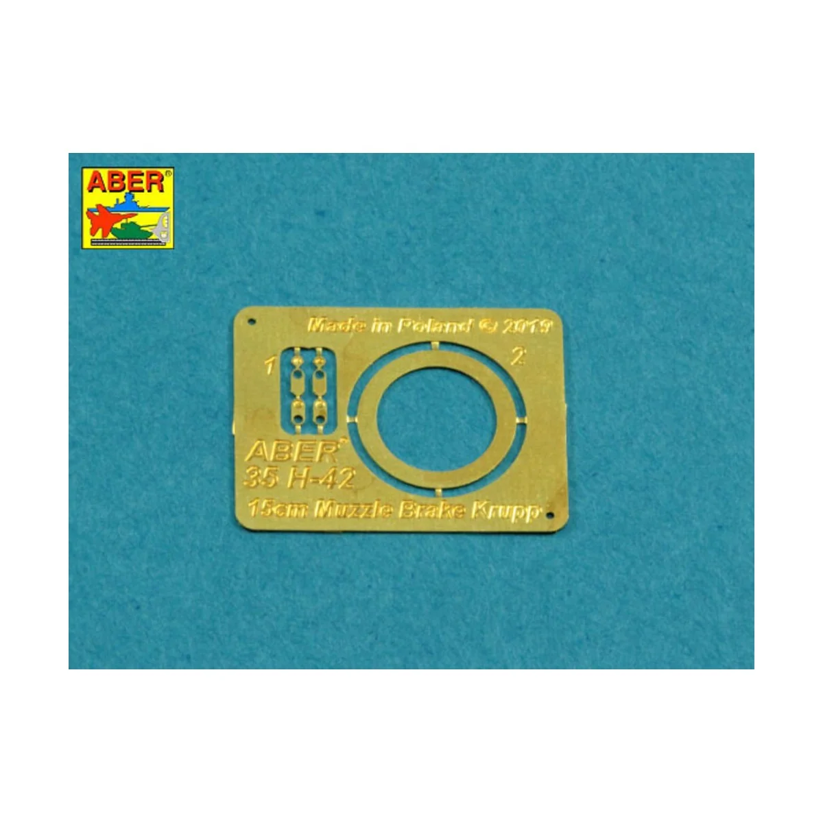 150mm Barrel with muzzle brake for German E-100 Heavy Tank Krupp Tu...