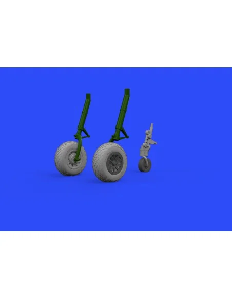 P-51D wheels for Airfix, 1/48 - Eduard Accessories 648335
