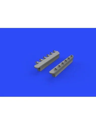 P-51D exhaust stacks w/fairing f.Airfix, 1/48 - Eduard Accessories ...