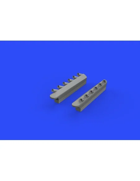 P-51D exhaust stacks w/fairing f.Airfix, 1/48 - Eduard Accessories ...