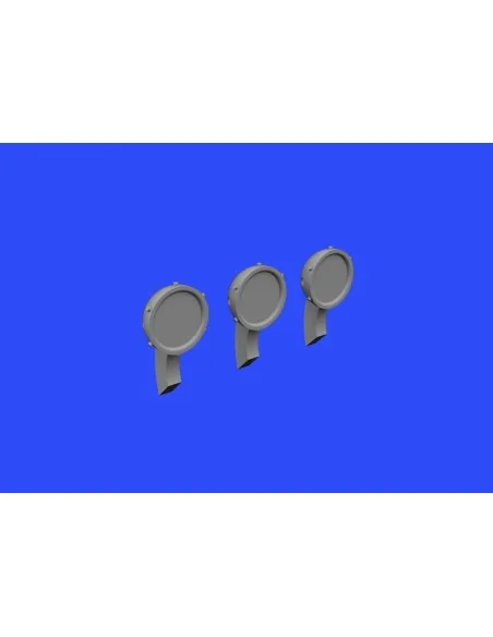 P-51D rear view mirrors for Airfix, 1/48 - Eduard Accessories 648359