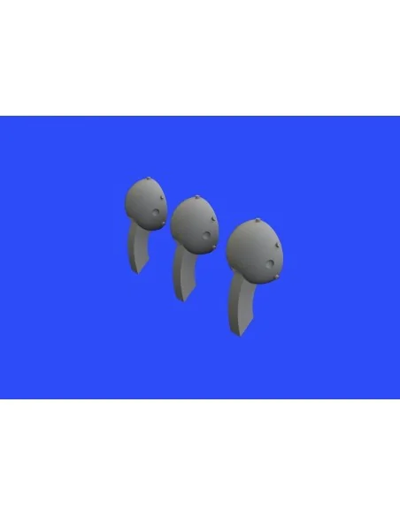 P-51D rear view mirrors for Airfix, 1/48 - Eduard Accessories 648359