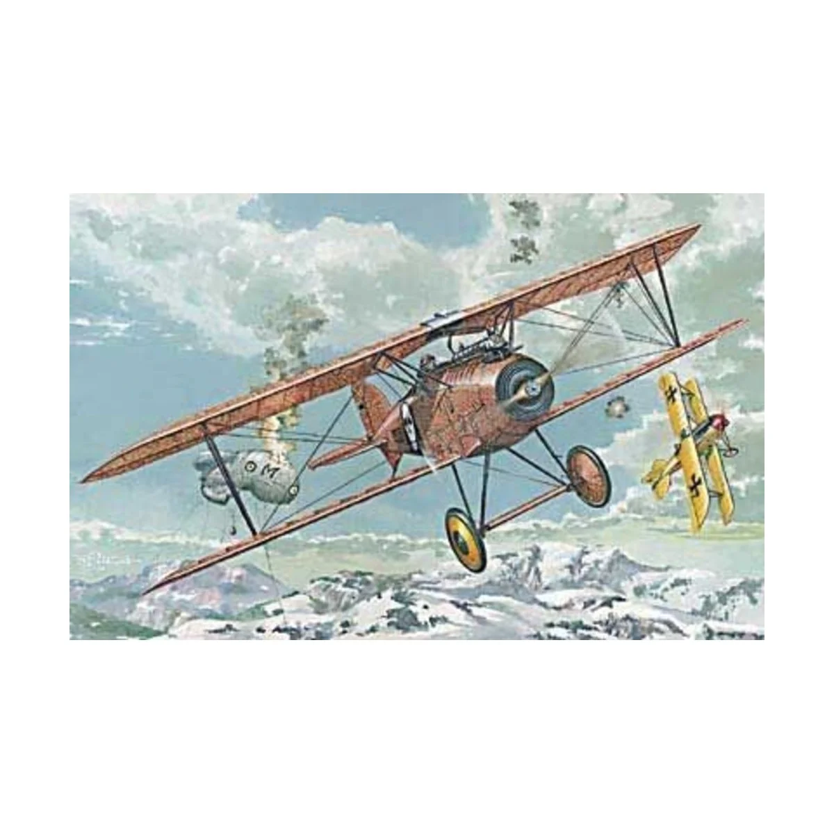 Albatros D.III Oeffag s.153(early), 1/72 - Roden 024 Albatros D.III Oeffag s.153(early), 1/72 - Roden 024