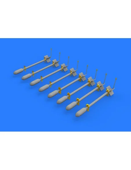 British Rocket Projectiles RP-3 60lb SAP, 1/48 - Eduard Accessories...