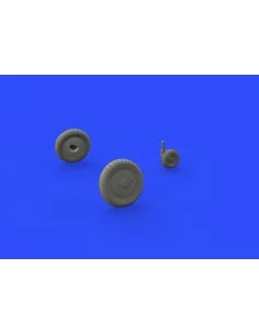 Bf 109G-6 wheels for Tamiya, 1/48 - Eduard Accessories 648400 2