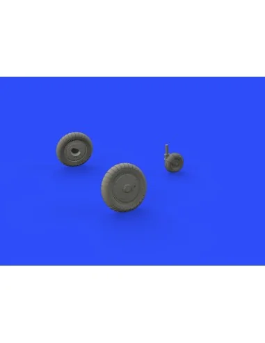 Bf 109G-6 wheels for Tamiya, 1/48 - Eduard Accessories 648400