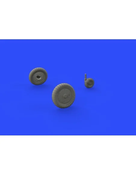 Bf 109G-6 wheels for Tamiya, 1/48 - Eduard Accessories 648400