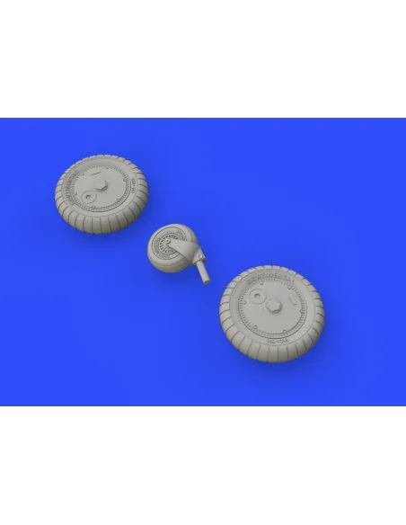 Bf 109G-6 wheels for Tamiya, 1/48 - Eduard Accessories 648400
