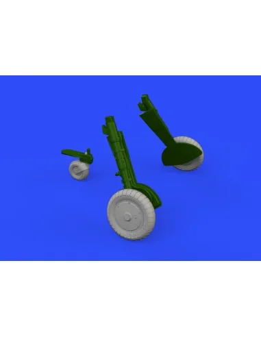 Bf 109G-6 wheels for Tamiya, 1/48 - Eduard Accessories 648400