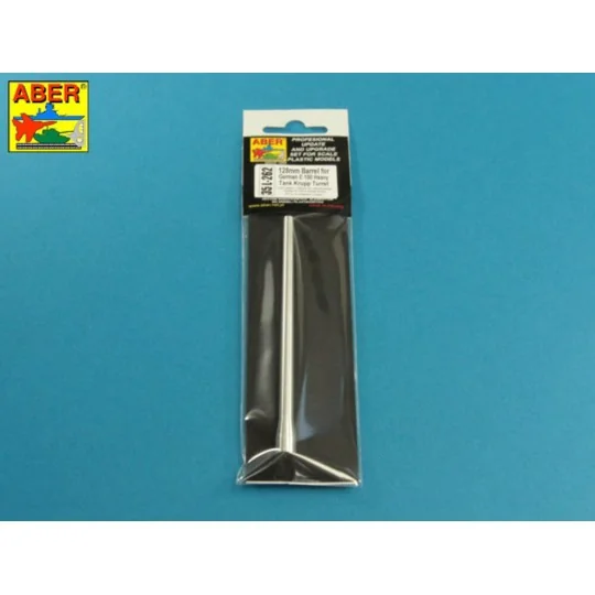 128mm Barrel for German E-100 Heavy Tank Krupp Turret - Aber Models...