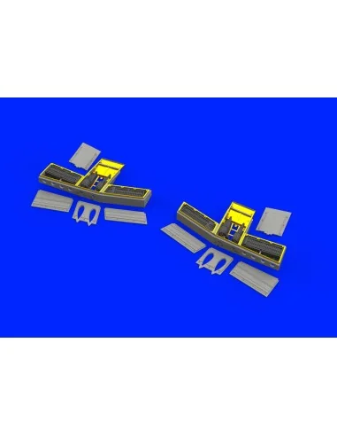 Tempest Mk.V gun bays for Eduard, 1/48 - Eduard Accessories 648419
