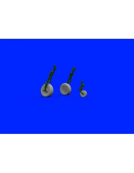 Tempest Mk.V wheels early for Eduard, 1/48 - Eduard Accessories 648420