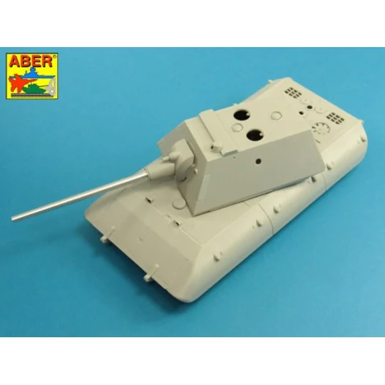 128mm Barrel for German E-100 Heavy Tank Krupp Turret, 1/35 - Aber ...