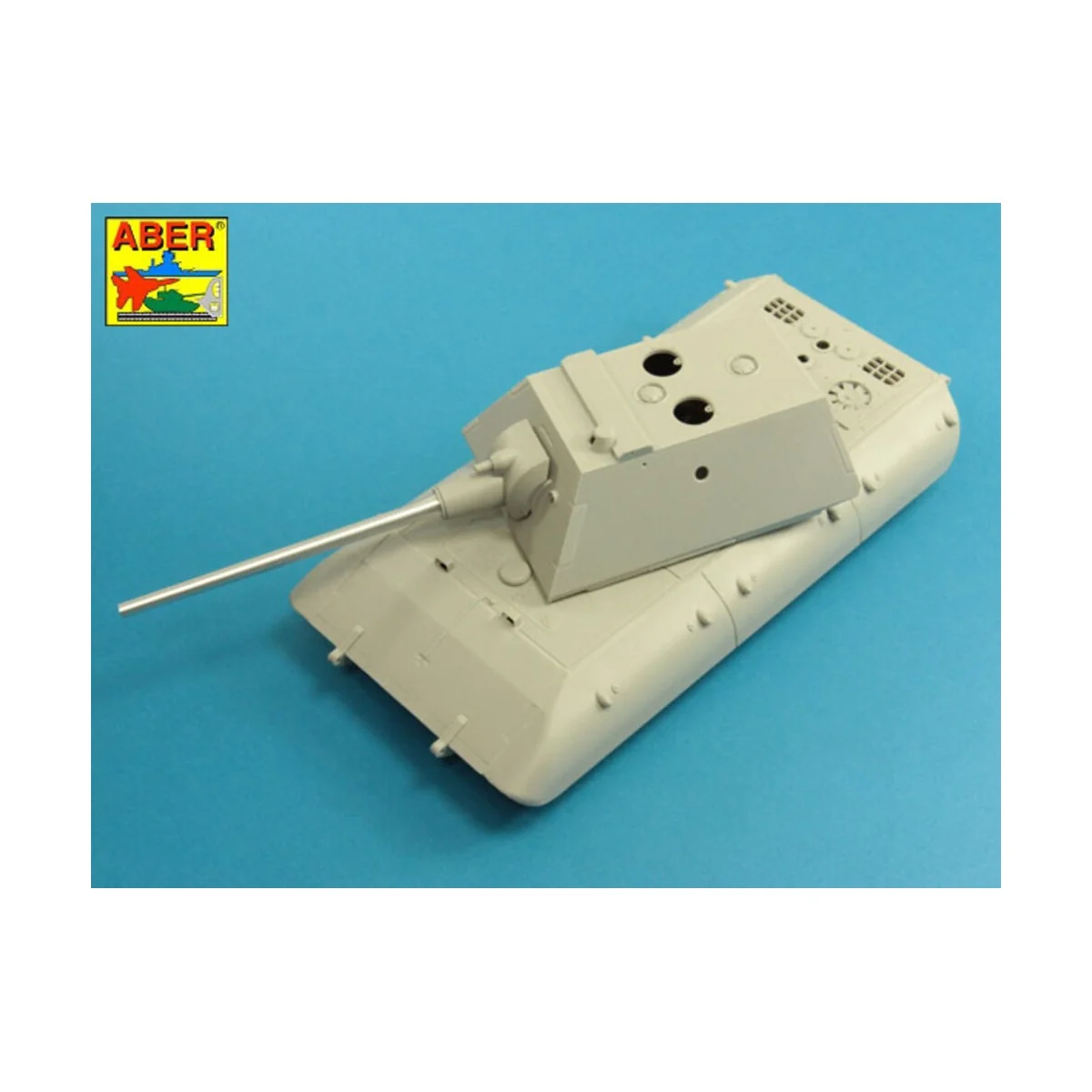 128mm Barrel for German E-100 Heavy Tank Krupp Turret, 1/35 - Aber ...