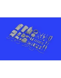 Bf 109G-10 engine for Eduard, 1/48 - Eduard Accessories 648441 2