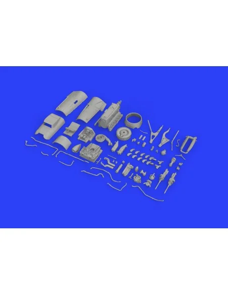 Bf 109G-10 engine for Eduard, 1/48 - Eduard Accessories 648441
