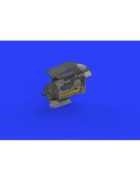 Bf 109G-10 engine for Eduard, 1/48 - Eduard Accessories 648441