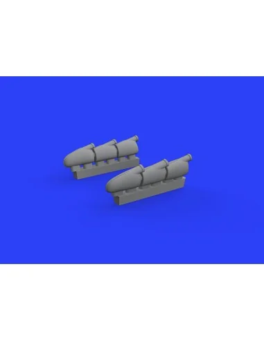 Spitfire Mk.I exhaust stacks for Tamiya, 1/48 - Eduard Accessories ...